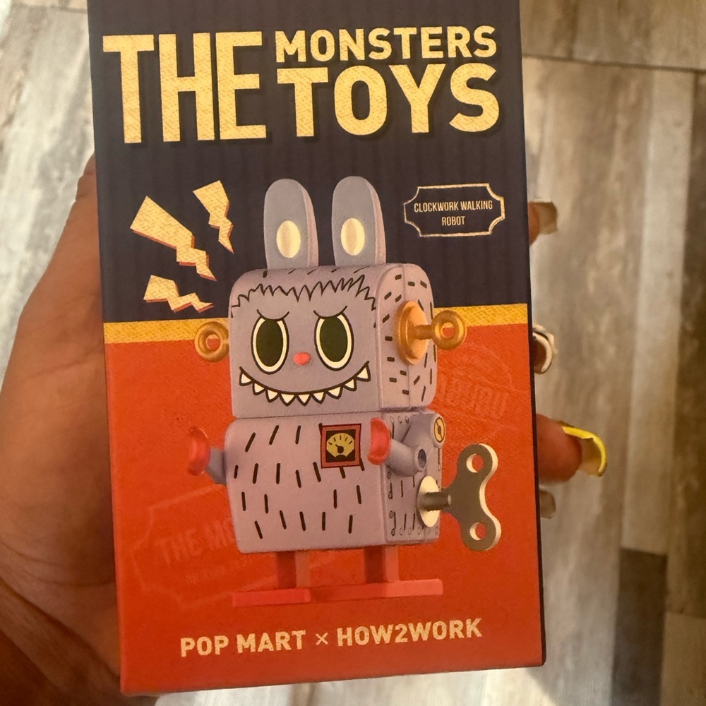 Popmart x How2work The Monster Toys